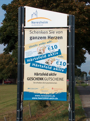 Werbestele